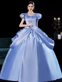 Robe Victorienne Opéra  Robe Victorienne rétro femmes Euro-Style Robe Marie Antoinette Costume Party robe de bal