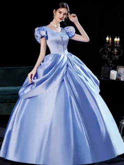 Robe Victorienne Opéra  Robe Victorienne rétro femmes Euro-Style Robe Marie Antoinette Costume Party robe de bal