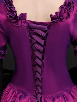Robe Vintage médiévale victorienne Rococo Marie Antoinette Opéra Costume Rétro Déguisements Halloween