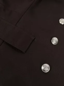 Rouge Vintage haut rétro manches longues Polyester Polyester fibre pardessus rétro Costumes pour homme Bourgogne