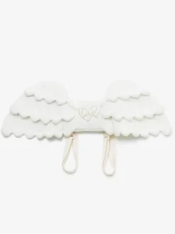 Sac à dos Sweet Lolita Sac à dos brodé blanc Lolita Angel Wing Déguisements Halloween