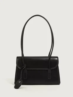 Sac baguette en similicuir pour femme sac à bandoulière fin 2026