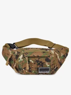 Sac Banane À Bandoulière Réglable Pochette Sport Portefeuille