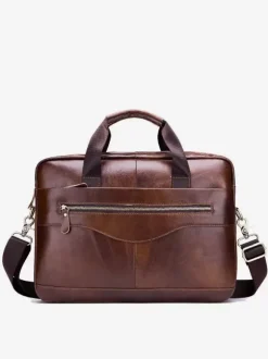 Sac Bandoulière Accessoires Mallette Glissière Éclaire Hommes Sac Cartable D'affaire