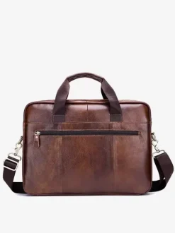 Sac Bandoulière Accessoires Mallette Glissière Éclaire Hommes Sac Cartable D'affaire