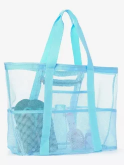 Sac de plage en maille grande capacité sac de voyage multifonctionnel sac de rangement à bandoulière portable 2026