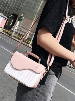 Sac doux Lolita épaule Noir Sac en cuir Synthétique Lolita Accessoires Déguisements Halloween