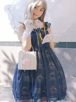 Sac gothique Lolita avec chaînes roses et perles appliquées sac à main en cuir PU accessoires Lolita