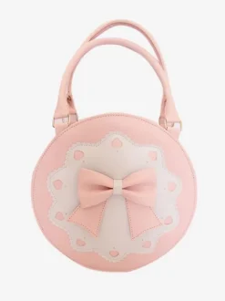Sac Lolita rond avec noeud en Synthétique Déguisements Halloween