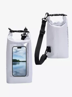 Sac étanche à double compartiment avec fenêtre transparente pour téléphone à l'avant