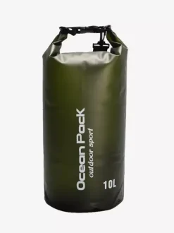 Sac étanche 10L semi-transparent en PVC à fermeture enroulable format océan
