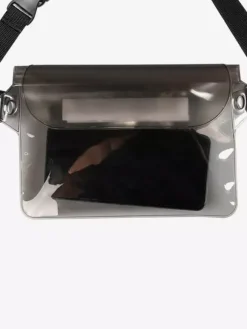 Sac banane imperméable transparent en PVC à fermeture enroulable