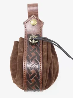 Sac Banane Steampunk Homme Accessoires Costume Marron Café Vintage