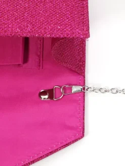 Sac à bandoulière avec chaîne Sac à main de soirée brillant pour femme 2026