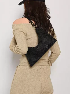 Sac à bandoulière en strass Sac à main brillant pour femme 2026