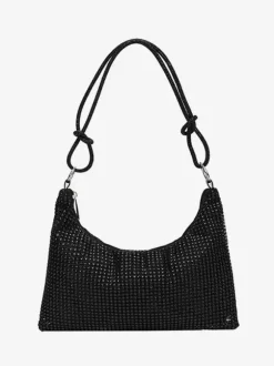 Sac à bandoulière en strass Sac à main brillant pour femme 2026