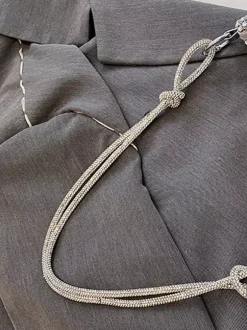 Sac à bandoulière en strass Sac à main brillant pour femme 2026