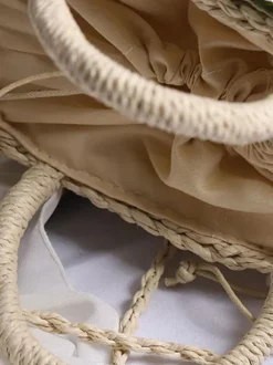 Sac à main Lolita marron café Polyester dentelle fleurs accessoire accessoires Lolita