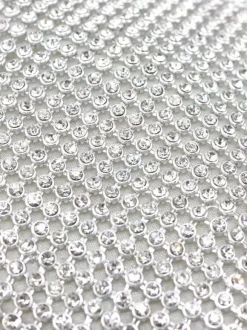 Sac à main mariage argent brillante