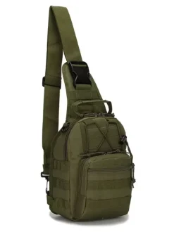 Sac pour hommes Nylon Nylon Camouflage Messenger Sac