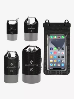 Sac étanche 2 en 1 à fermeture enroulable avec étui étanche pour téléphone assorti