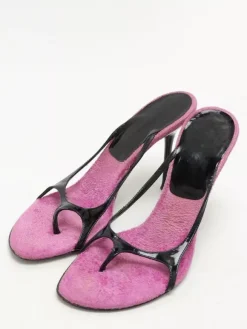 Sandales à talons hauts pour femmes mules à brides et talons aiguilles