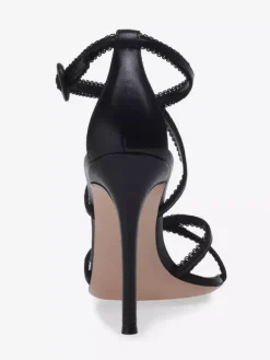 Sandales à talons pour femmes Sandales à talons aiguilles à bout rond