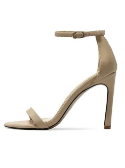 Sandales en cuir PU à talon aiguille pour femmes