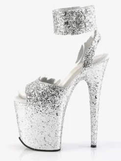 Sandales Sexy à Talons Hauts Noisette Synthétique Cuir Peep Toe Stiletto Chaussures Sexy