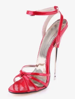 Sandales sexy femme talon haut boucle réglable