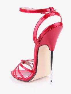 Sandales sexy femme talon haut boucle réglable