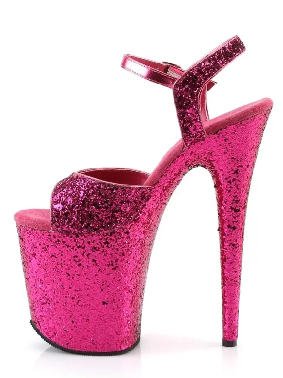 Sandales Sexy Pour Femme Noisette En Cuir Synthétique Peep Toe Stiletto Chaussures Sexy