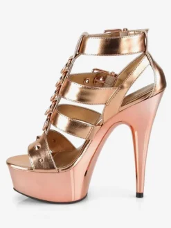 Sandales sexy talon haut plateforme chaussures pole danse