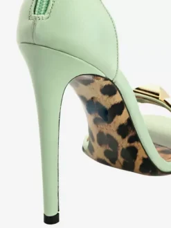 Sandales à talons hauts et bout ouvert chaussures de soirée à talons aiguilles