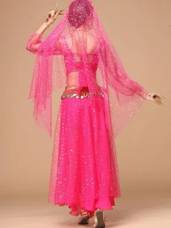 Séduisant Costumede danse orientale en chiffon Déguisements Halloween