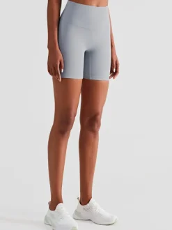 Short De Yoga Taille Haute Short De Motard De Sport D'été Pour Femme Cyclisme