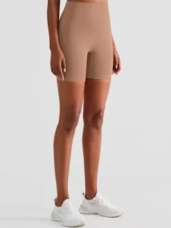 Short De Yoga Taille Haute Short De Motard De Sport D'été Pour Femme Cyclisme