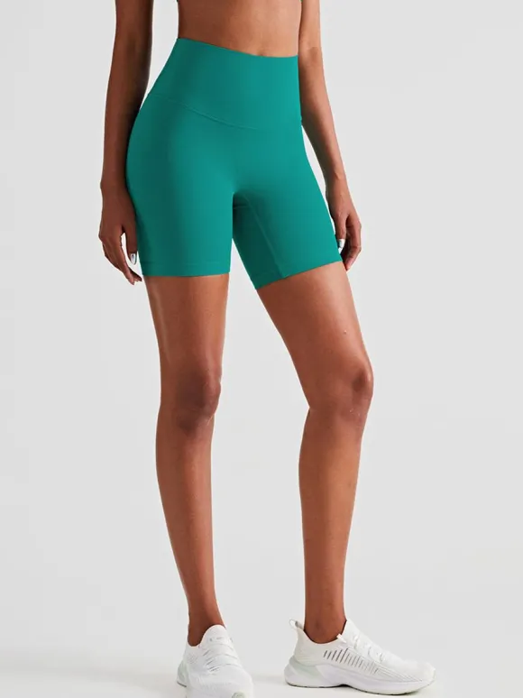 Short De Yoga Taille Haute Short De Motard De Sport D'été Pour Femme Cyclisme