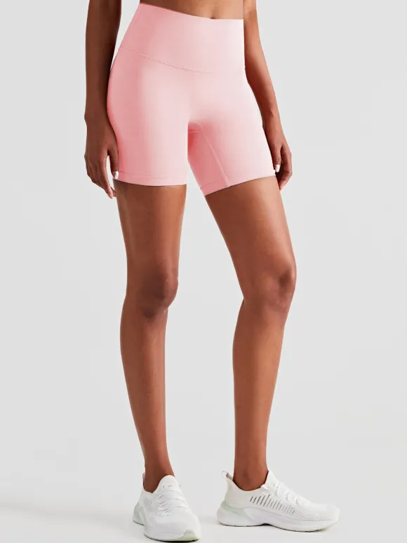 Short De Yoga Taille Haute Short De Motard De Sport D'été Pour Femme Cyclisme