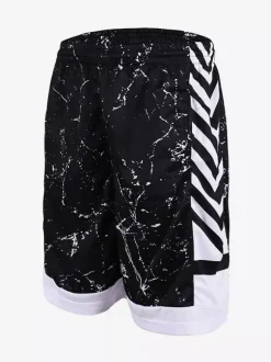Short ample pour homme Short de plage imprimé à séchage rapide pour l'été