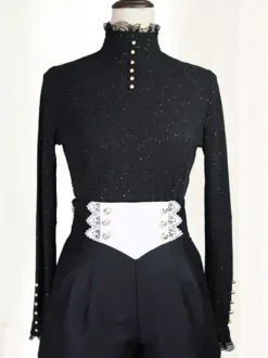 Short Bloomers Gothiques Lolita Pantalon Lolita Droit En Dentelle Noire