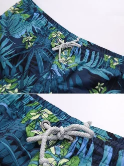 Shorts pour hommes imprimés Summer Street Wear Shorts verts pour hommes
