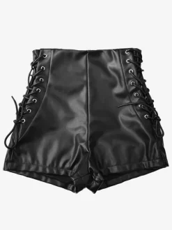 Shorts Pour Femme En Cuir Sexy
