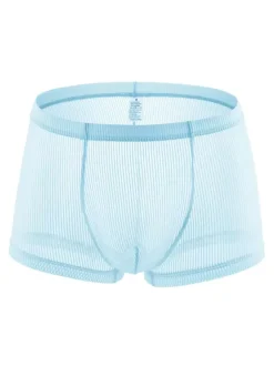 Slip Homme Polyester Transparent Solide