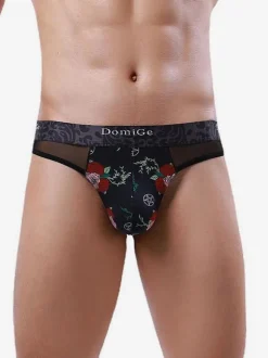 Slip Culottes Pour Homme Motif Papillon Plage Sexy