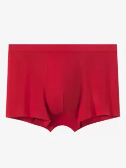 Slip pour homme en coton à imprimé graphique décontracté Sous-Vêtement