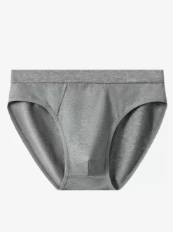 Slips pour hommes en coton à motifs artistiques décontractés Sous-Vêtement