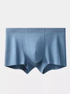 Sous-vêtements pour hommes 100% coton boxers en coton sans coutures doux et respirants