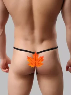 Sous-vêtements pour hommes lingerie sexy string à imprimé floral