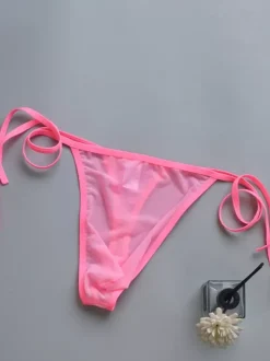 Sous-vêtements Lingerie pour hommes Culottes sexy Pochette bombée Strings String